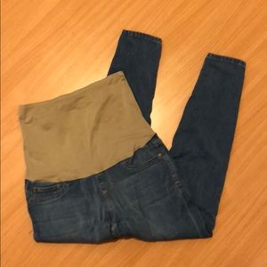Celebrity pink maternity stretchy jeans size small